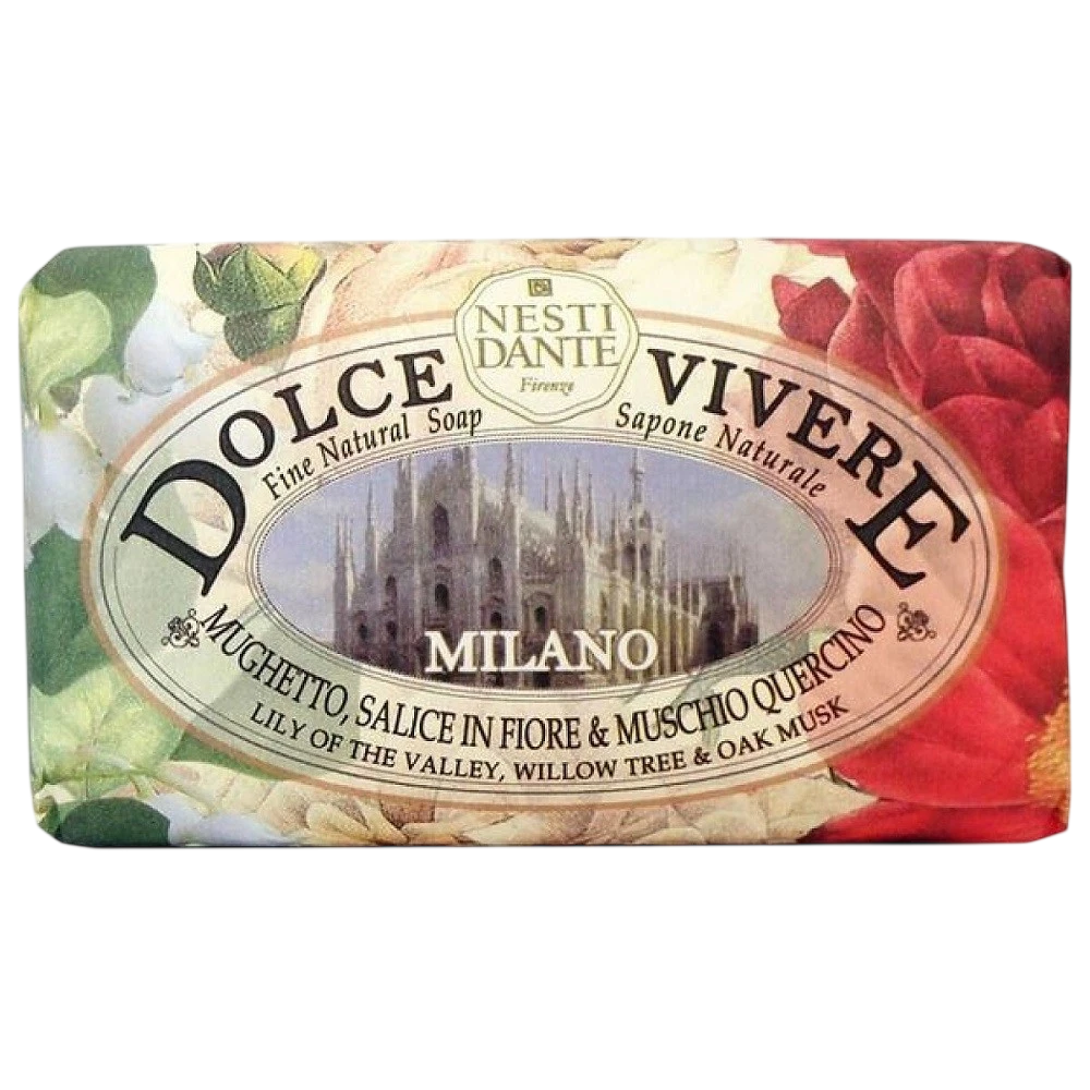 Nesti Dante, Dolce Vivere Milano, Cleansing & Hydrating, Scented Soap Bar , 250 g - Feel You