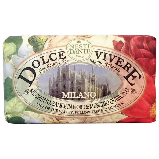 Nesti Dante, Dolce Vivere Milano, Cleansing & Hydrating, Scented Soap Bar , 250 g - Feel You
