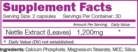 Nettle Max - 60 капсули - Feel You