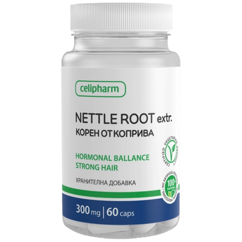Nettle Root 300 mg - 60 капсули - Feel You