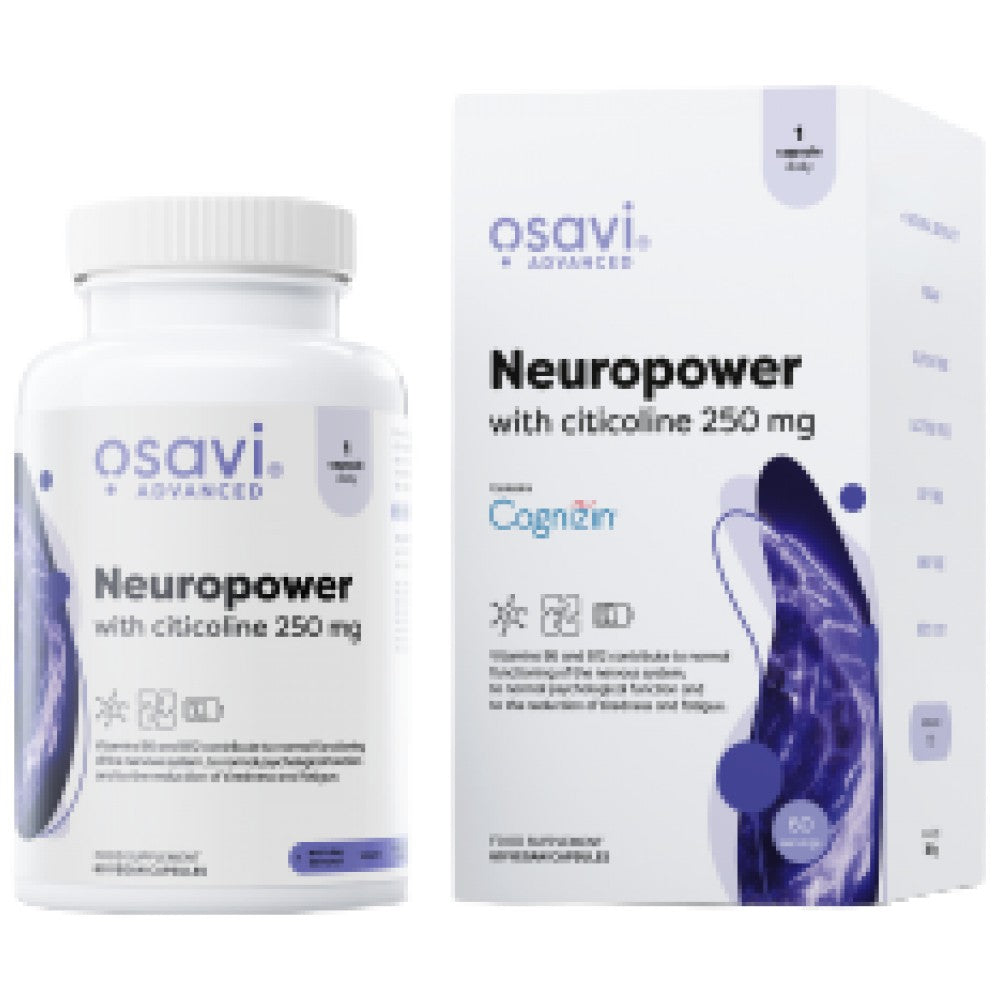 Neuropower with Citicoline - 60 капсули - Feel You