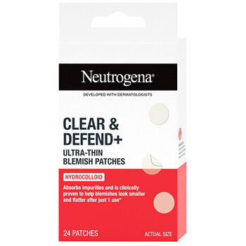 Neutrogena - Clear & Defend+ Blemish Patches - Ultratenké náplasti na nedokonalosti pleti - Feel You