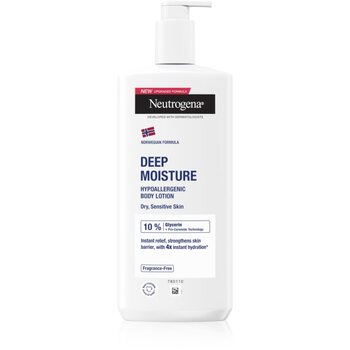 Neutrogena - Norwegian Formula Deep Moisture Dry, Sensitive Skin (dry and sensitive skin) - 400ml - Feel You