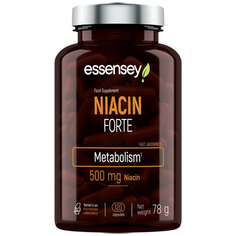 Niacin Forte 500 mg - 120 капсули - Feel You
