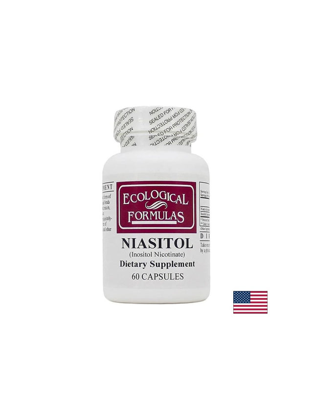 Нервна система и хормонално здраве - Niasitol - ниацин и инозитол, 60 капсули - Feel You