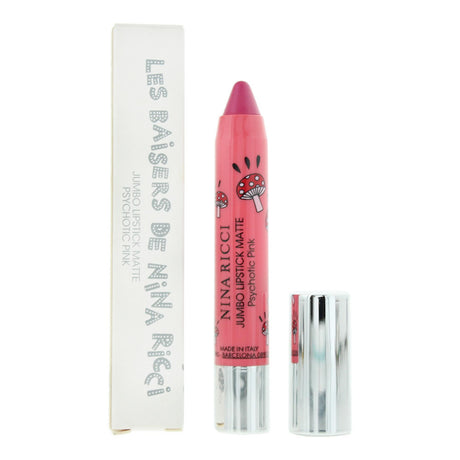 Nina Ricci, Jumbo, Jumbo Matte, Cream Lipstick, Psychotic Pink, 2.5 g *Tester - Feel You