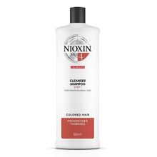 Nioxin - System 4 Shampoo Cleanser - Cleansing shampoo for fine colored, significantly thinning hair - 1000ml - Feel You