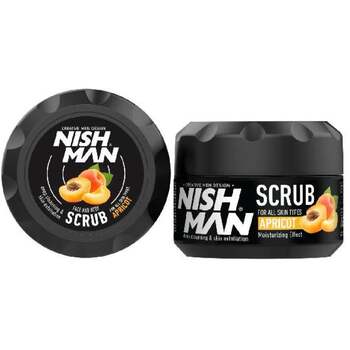 Nishman - Facial Scrub Apricot - Peelingový gel pro muže - 300ml - Feel You