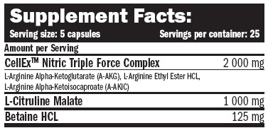 Nitric / 125 Caps - Feel You