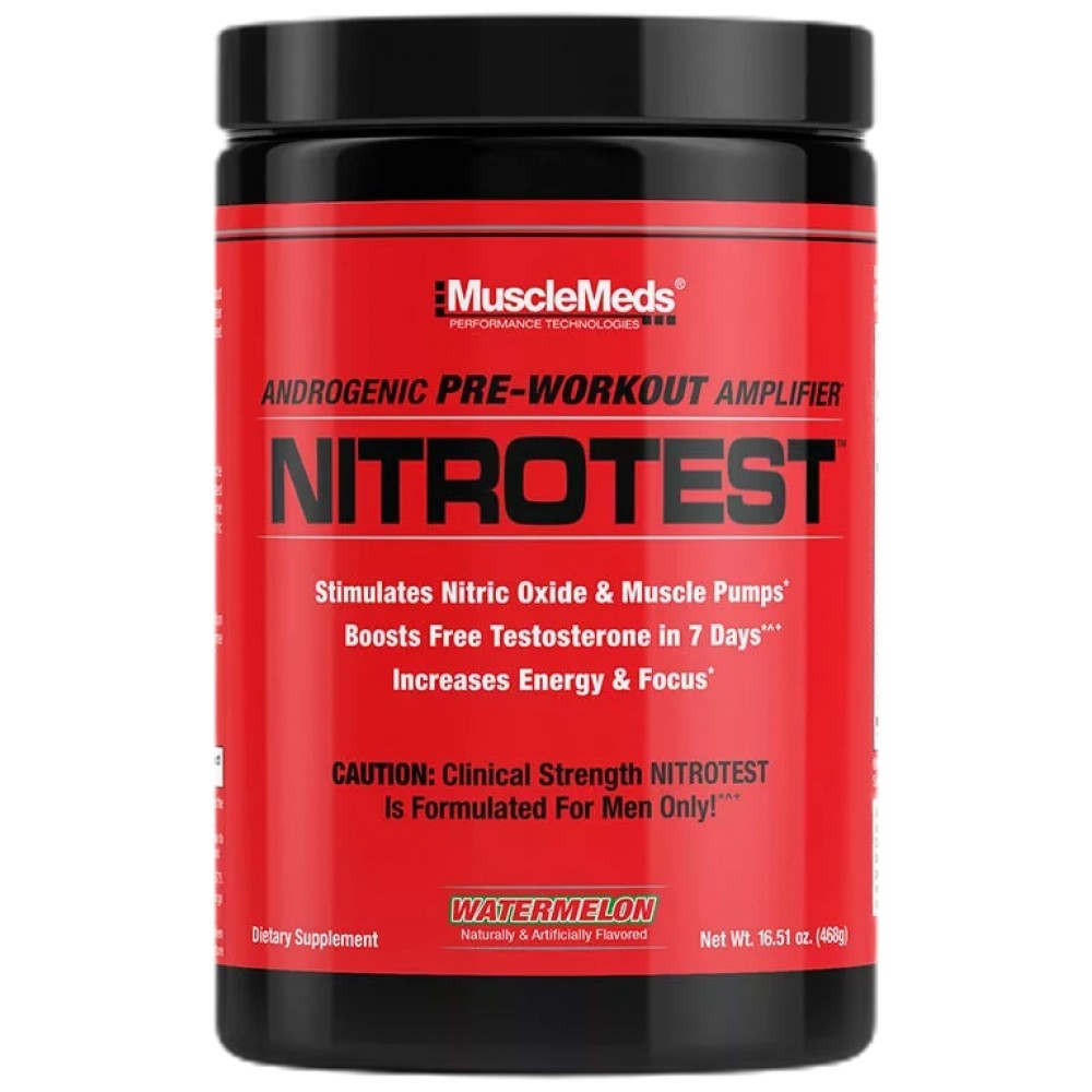 Nitrotest | Androgenic Pre-Workout 468 грама - Feel You