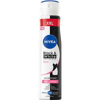 Nivea - Black & White Anti-Perspirant - 250ml - Feel You