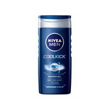 Nivea - Cool Kick Shower Gel - Shower Gel for Men - 250ml - Feel You