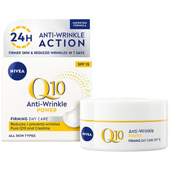 Nivea - Day Cream Anti-Wrinkle Q10 Plus SPF 15 50 ml - 50ml - Feel You