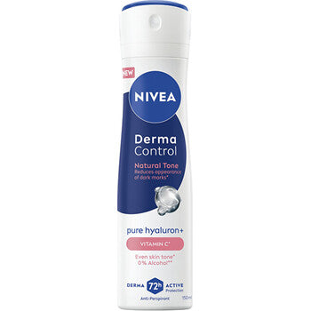Nivea - Derma Control Natural Tone Antiperspirant - Anti-perspirant spray - 150ml - Feel You