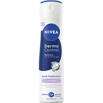 Nivea - Derma Control Restore Antiperspirant - Antiperspirant ve spreji pro citlivou pokožku - 150ml - Feel You