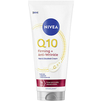 Nivea - Firming and Anti-Wrinkle Neck & Décolleté Cream Q10 - Zpevňující krém na krk a dekolt - 200ml - Feel You