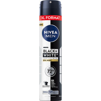 Nivea - Men B&W Epic Night Anti-Perspirant - Antiperspirant ve spreji - 200ml - Feel You