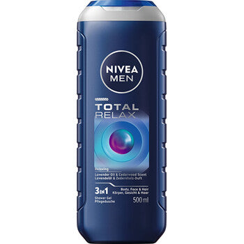 Nivea - Men Total Relax Body, Face & Hair Shower Gel - 250ml - Feel You