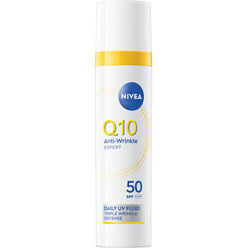 Nivea - Q10 Anti-Wrinkle Expert Daily UV Fluid SPF 50 - Denní pleťový fluid - 40ml - Feel You