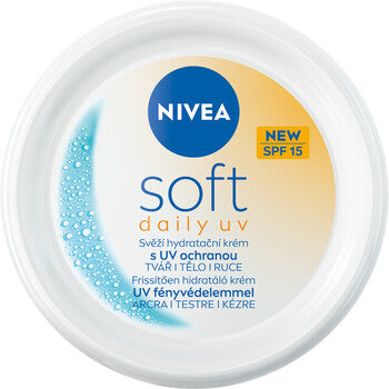 Nivea - Soft Daily UV Cream - Hydratační krém s UV ochranou SPF 15 - 100ml - Feel You