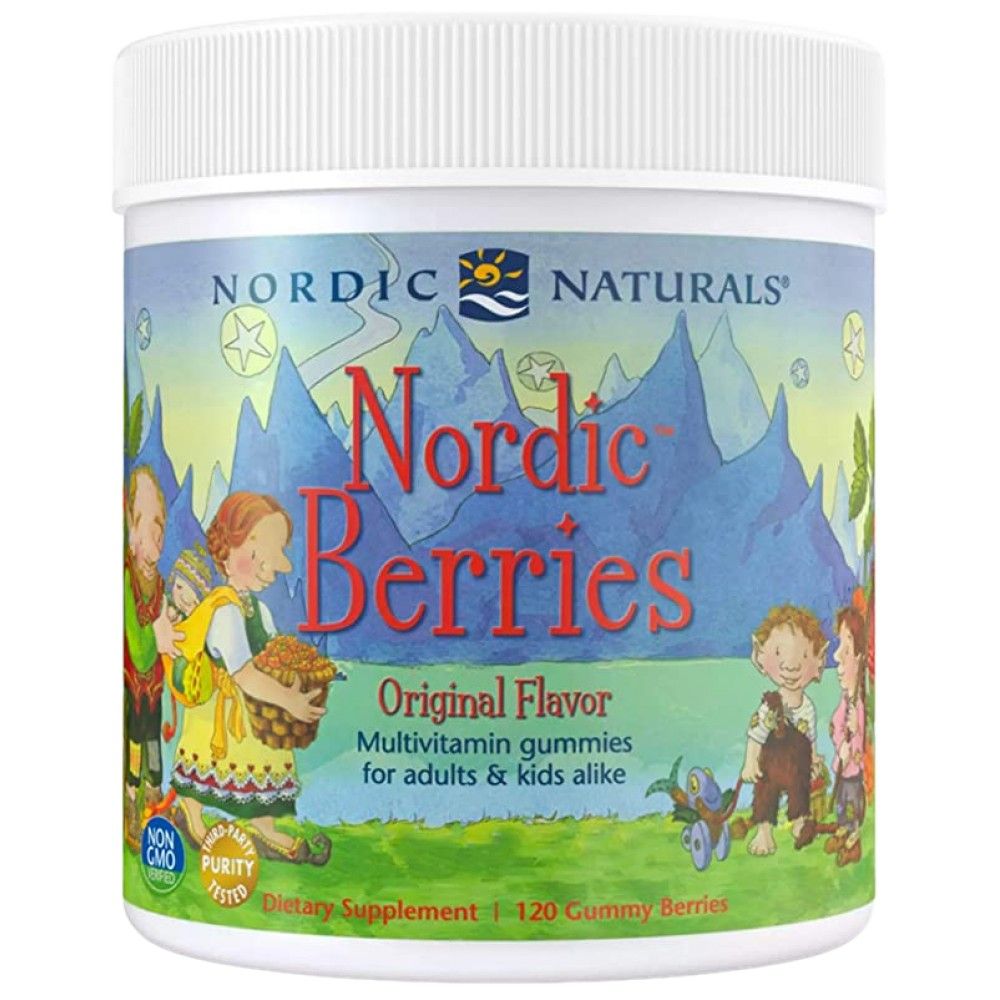 Nordic Berries Multivitamin - 120 желирани бонбони - Feel You
