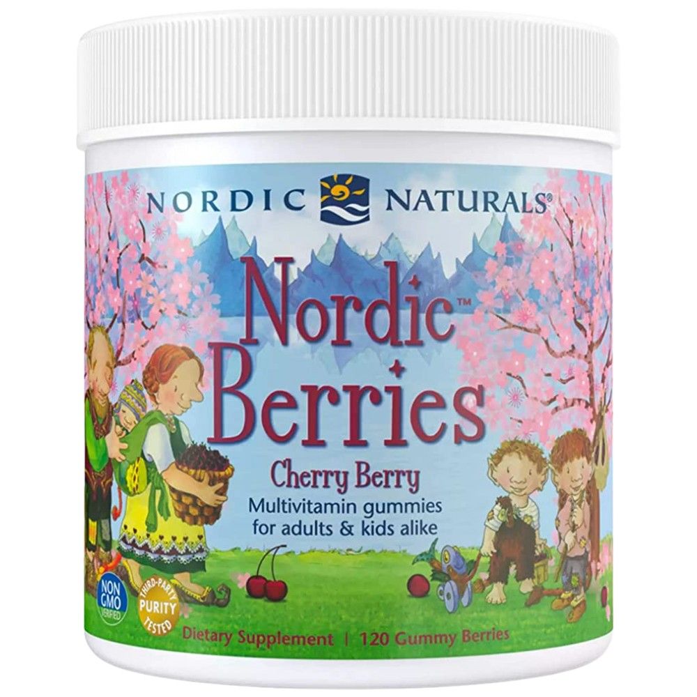 Nordic Berries Multivitamin - 120 желирани бонбони - Feel You