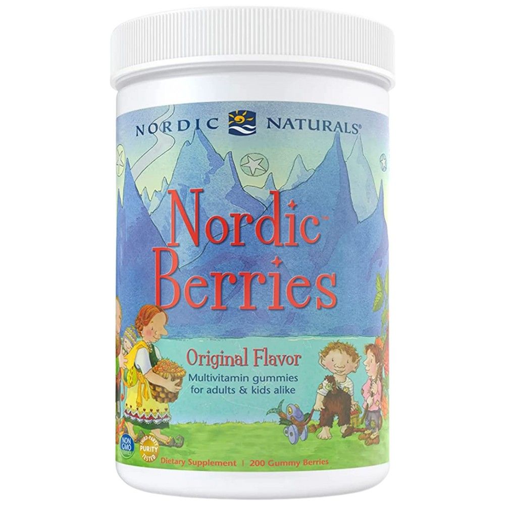 Nordic Berries Multivitamin - 200 желирани бонбони - Feel You