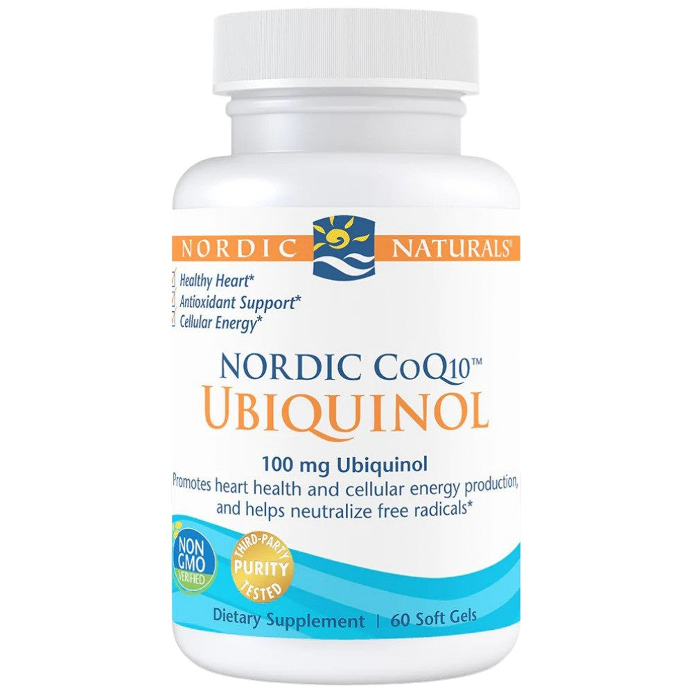 Nordic CoQ10 Ubiquinol 100 mg - 60 Гел капсули - Feel You