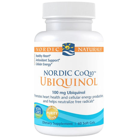 Nordic CoQ10 Ubiquinol 100 mg - 60 Гел капсули - Feel You