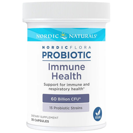 Nordic Flora Probiotic Immune Health | 60 Billion Active Cells - 30 капсули - Feel You