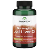 Norwegian Cod Liver Oil 350 mg 250 Гел капсули - Feel You
