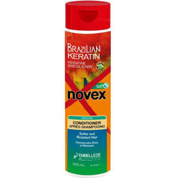 Novex - Brazilian Keratin Conditioner - dry and damaged hair - 300ml - Feel You
