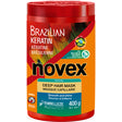 Novex - Brazilian Keratin Deep Hair Mask - dry and damaged hair - 400ml - Feel You