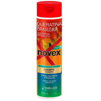 Novex - Brazilian Keratin Shampoo - dry and damaged hair - 300ml - Feel You