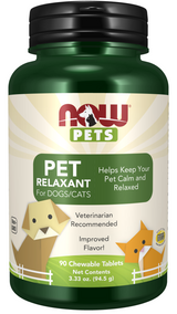 Now Pets - Pet Relaxant - 90 Chewable Tablets - Feel You