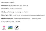 Myrrh Oil Blend | Commiphora Myrrha - 30 мл