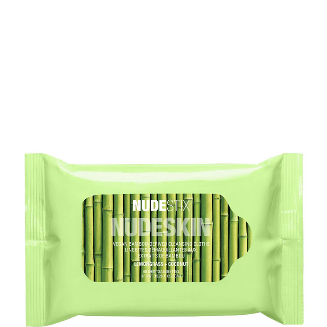 Nudestix, Nudeskin, Vegan Bamboo, Makeup Remover Wipes, *Tester - Feel You