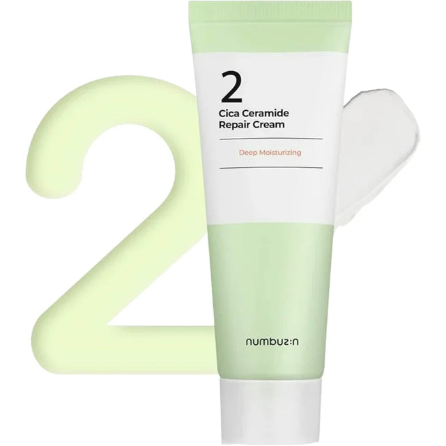 Numbuzin - No.2 Cica Ceramide Repair Cream - 60ml - Feel You