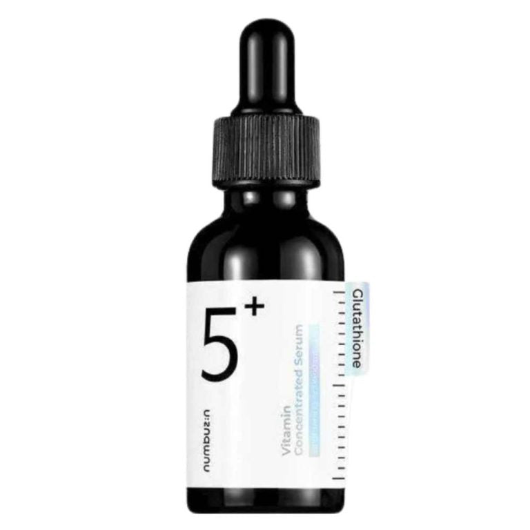 Numbuzin - No.5+ Glutathione Vitamin Concentrated Serum, 30ml - Feel You