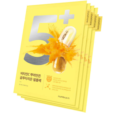 Numbuzin - No.5 Vitamin Spotlight Sheet Mask 27ml*5EA - Feel You