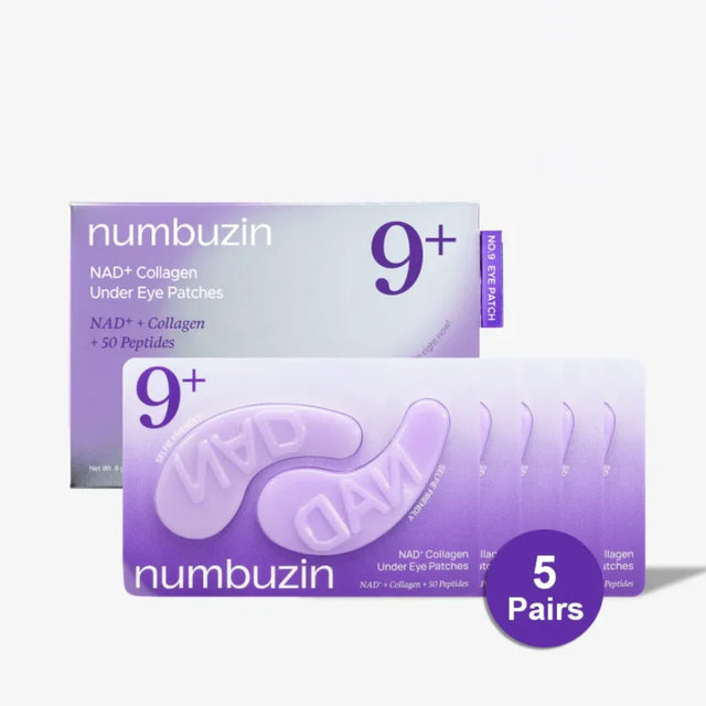 Numbuzin - No.9 NAD+ Eye Patches, 5 pairs - Feel You