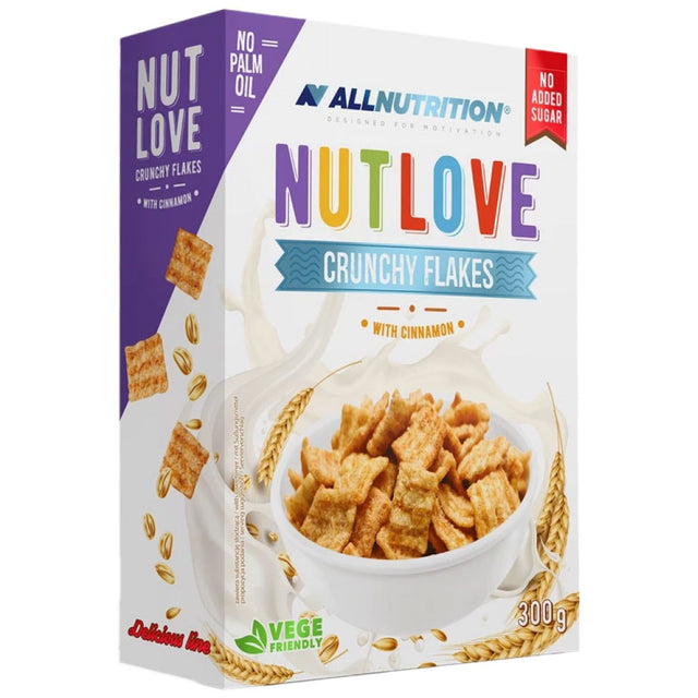 NutLove | Crunchy Flakes with Cinnamon - 300 грама - Feel You