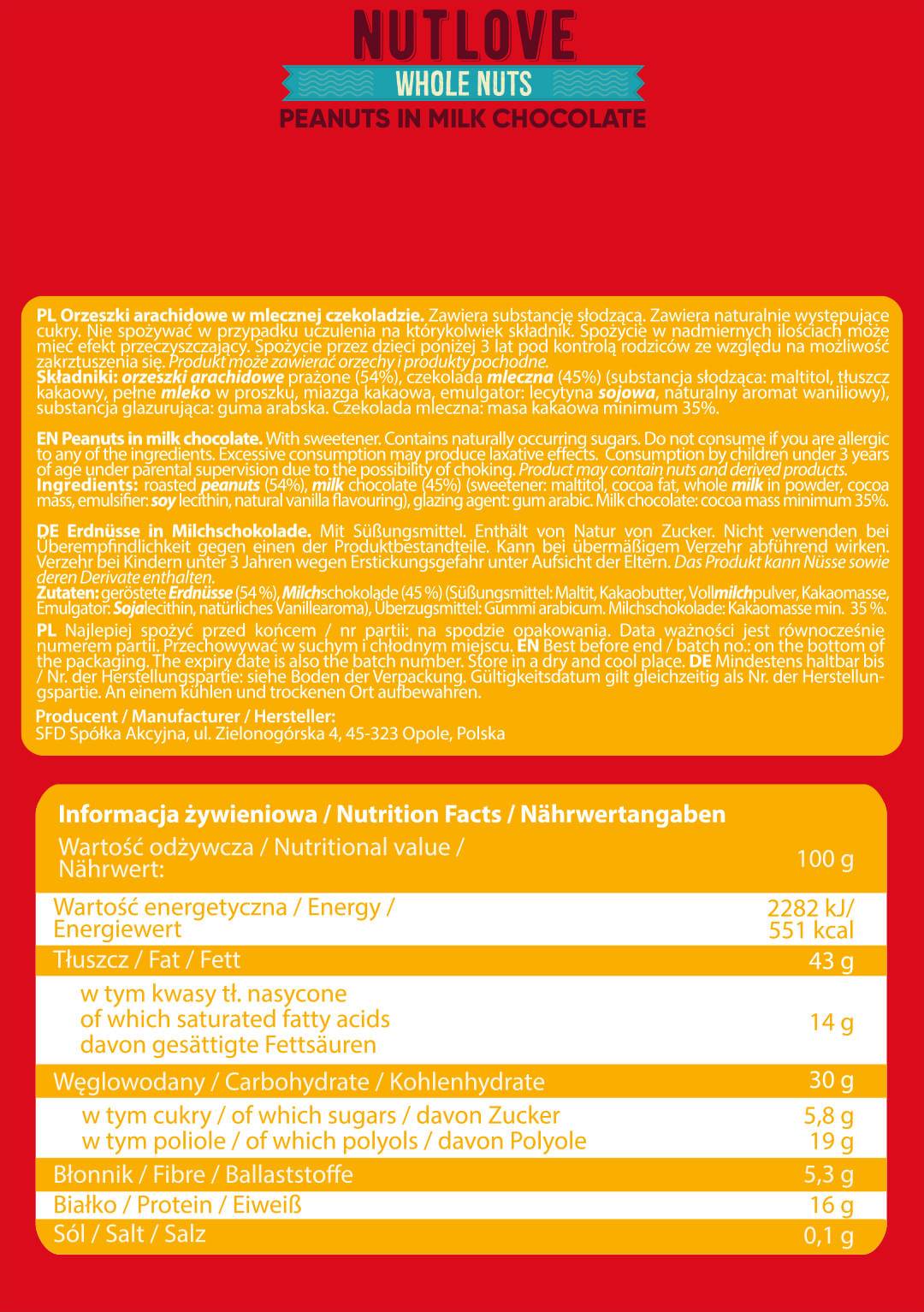 NutLove Whole Peanuts | Different Flavors - 300 грама - Feel You