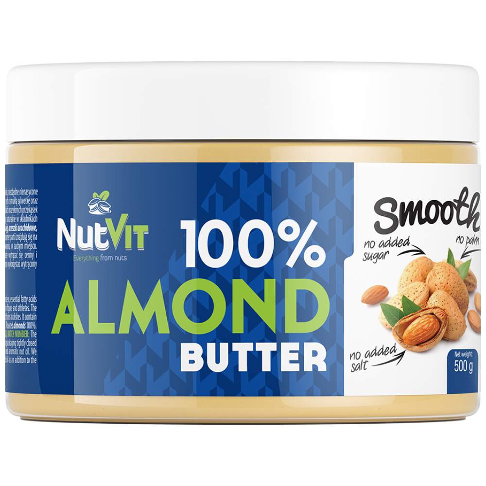 100% Almond Butter Smooth 500 грама