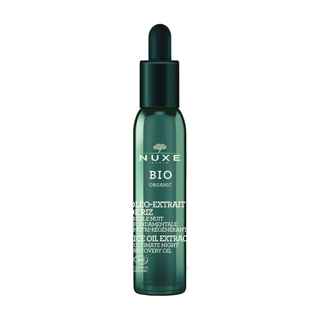 Nuxe, Bio Organic, Rice Extract, Regenerating, Night, Oil, For Face, 5 ml - Feel You