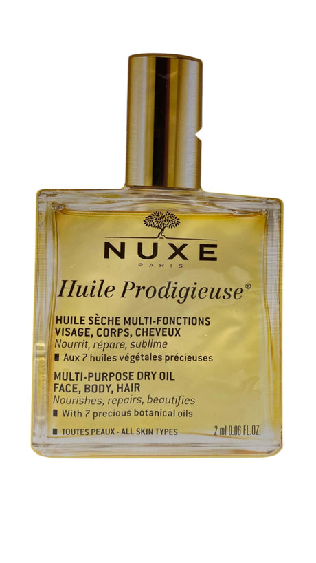 Nuxe, Huile Prodigieuse Multi-Purpose, Oil, For Hair & Body, 2 ml *Sample - Feel You