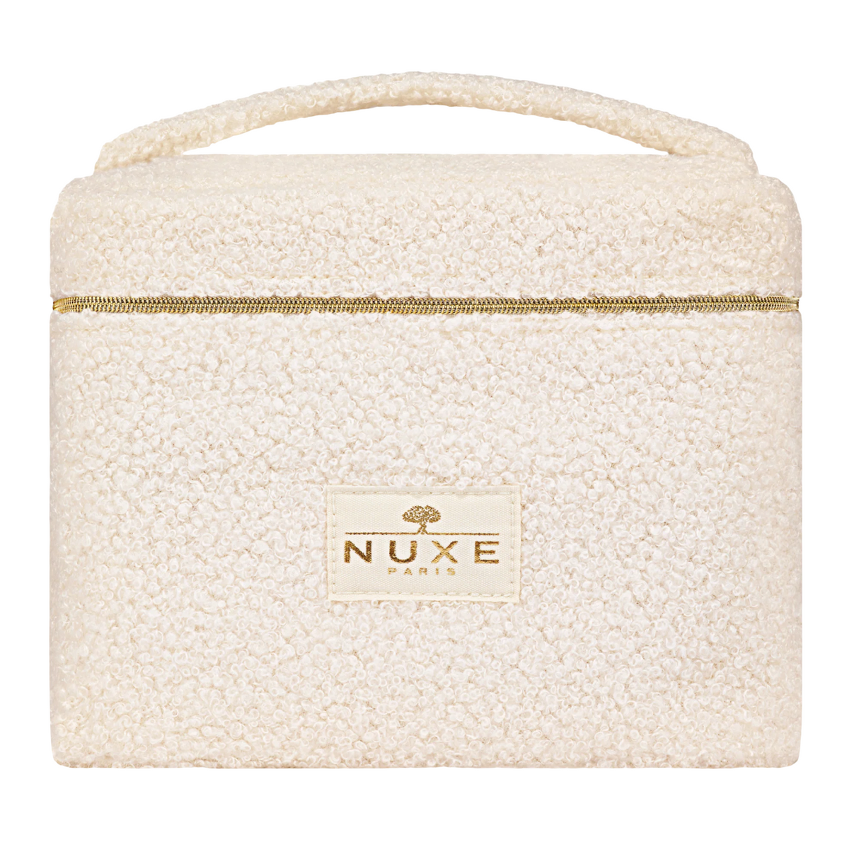 Nuxe, Insti Vanity, Zippered, GWP Textile Pouch, White - Feel You