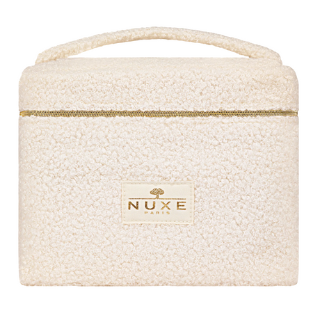 Nuxe, Insti Vanity, Zippered, GWP Textile Pouch, White - Feel You