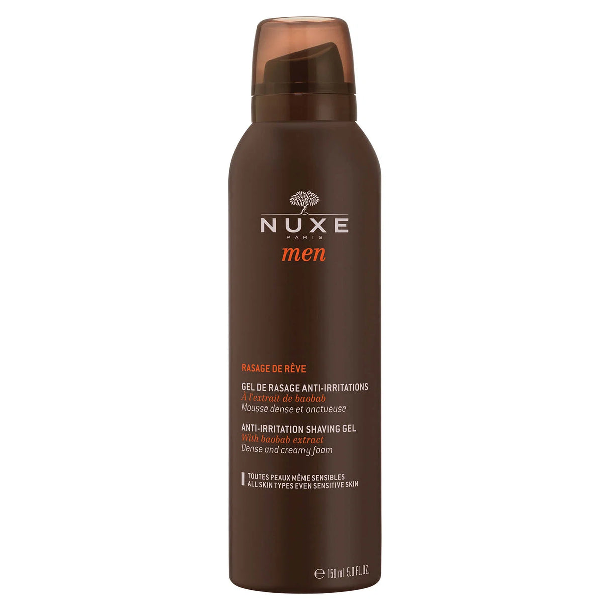 Nuxe, Men, Anti-Irritation, Shaving Gel, 150 ml - Feel You