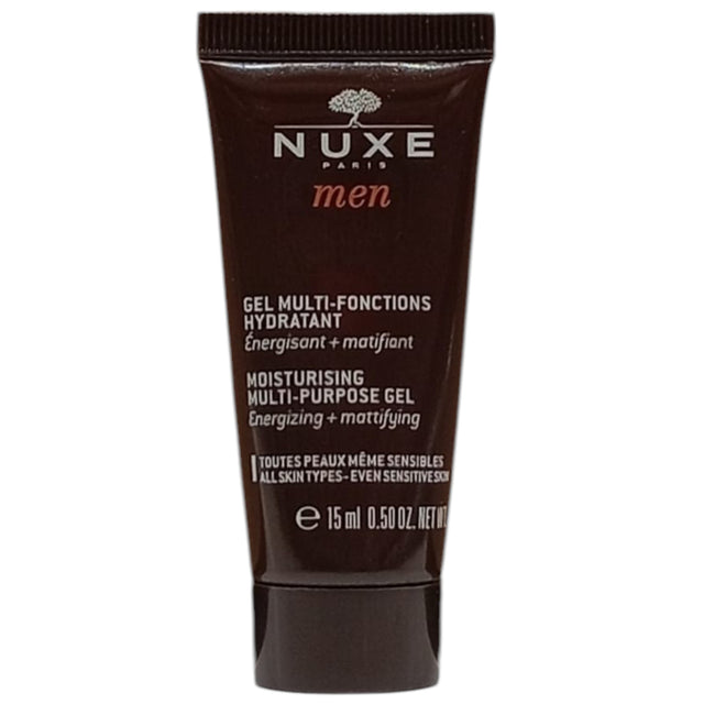 Nuxe, Men, Moisturizing, Gel, For Face, 15 ml *Miniature - Feel You
